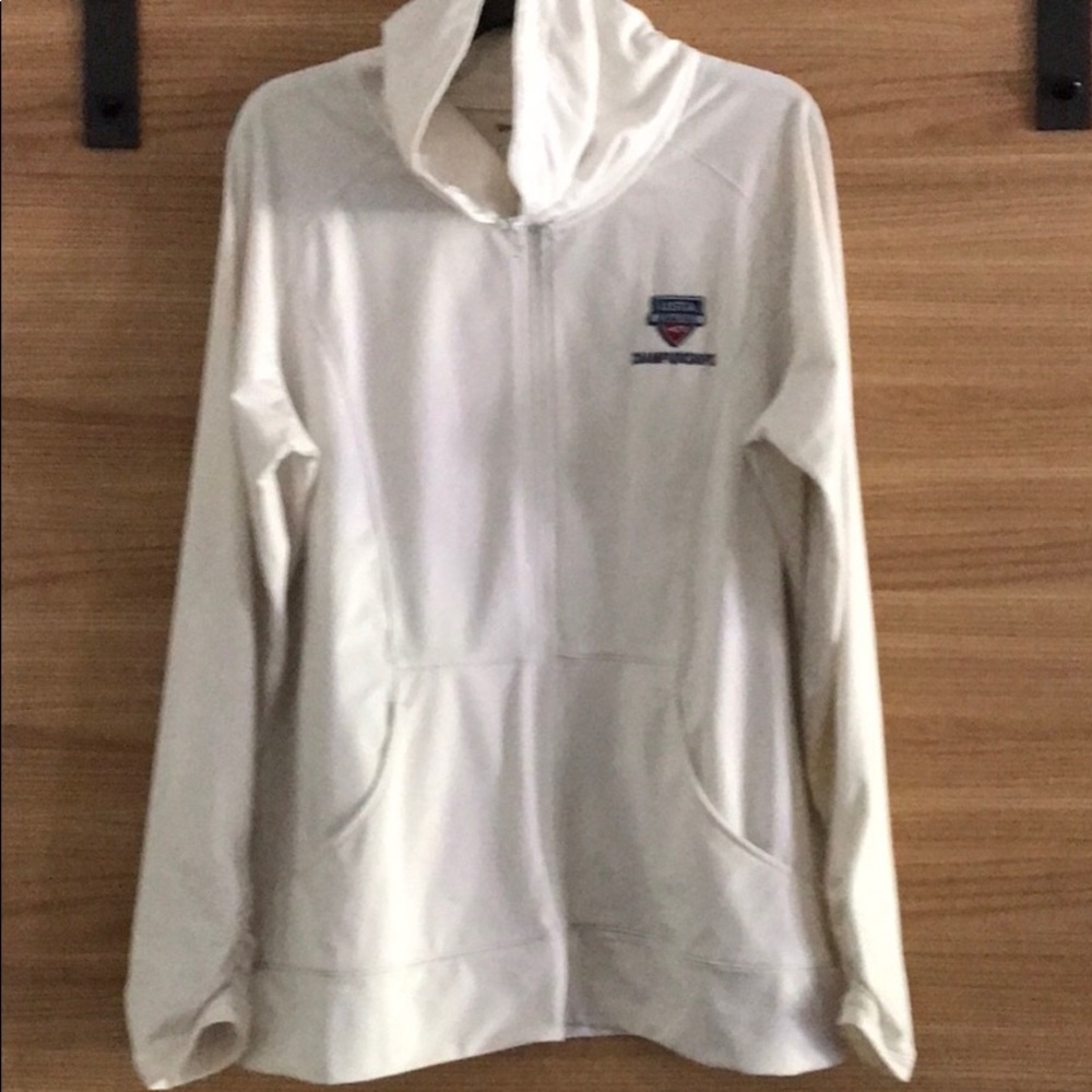 USTA LEAGUE championships white Ladies jacket.